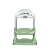 مقعد تدريب على استخدام الحمام عالي الجودة وممتاز مع سلم - آمن ومريح لطفلك!